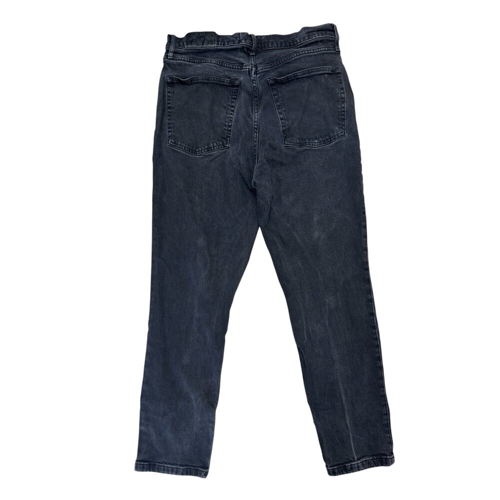 EVERLANE The Original Cheeky Jean in Washed Black Size 30 Regular Organic Cotton - Picture 2 of 9